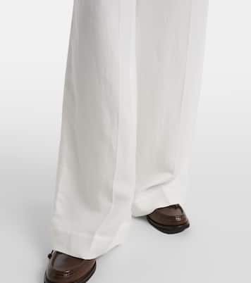 Weite High-Rise-Hose | Brunello Cucinelli
