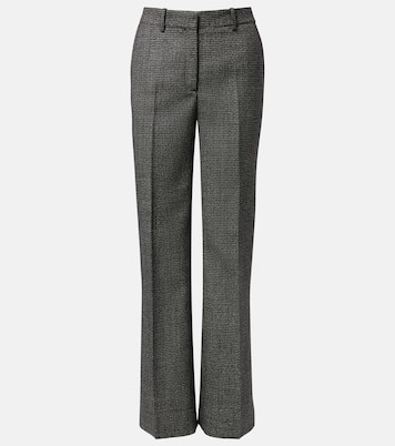 Pekko houndstooth wool wide-leg pants | Acne Studios