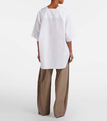 Pantalon ample Iven en coton | The Row