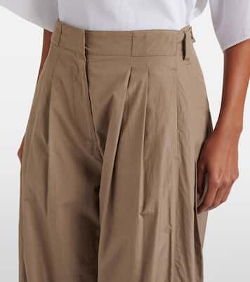 Pantalon ample Iven en coton | The Row