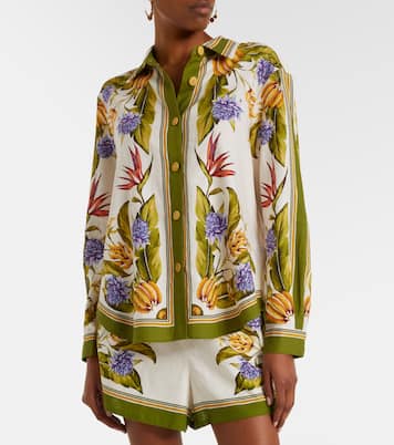 Hemd aus einem Leinengemisch | Farm Rio