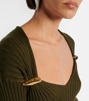 Rippstrick-Top aus Kaschmir und Seide | Bottega Veneta