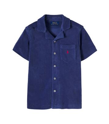 Cotton-blend terry polo shirt | Polo Ralph Lauren Kids