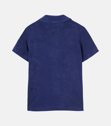 Cotton-blend terry polo shirt | Polo Ralph Lauren Kids