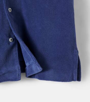 Cotton-blend terry polo shirt | Polo Ralph Lauren Kids