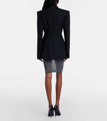 Jupe crayon à carreaux | Elie Saab