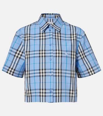 Burberry Check cotton poplin shirt | Burberry