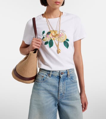 Printed cotton T-shirt | Chloé