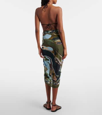 Pareo Orchidee aus Baumwolle | Pucci