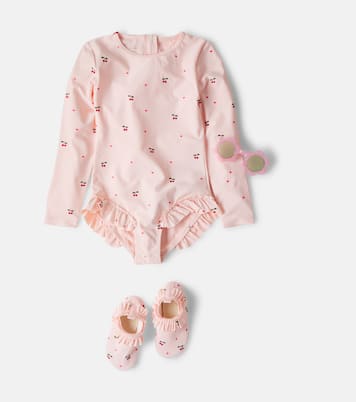 Merle printed ruffled water shoes | Konges Sløjd