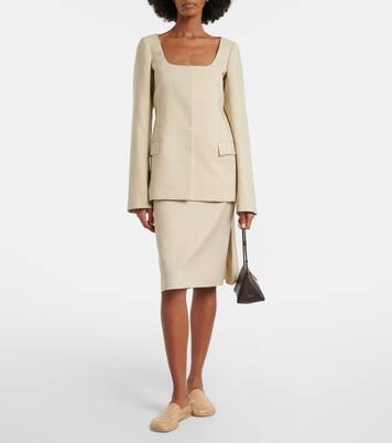 Aurelis Small leather shoulder bag | Calvin Klein Collection