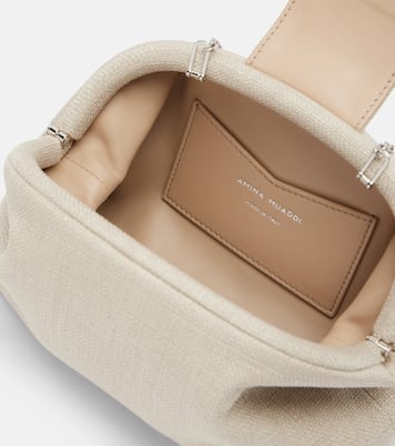 Camelia embellished clutch | Amina Muaddi