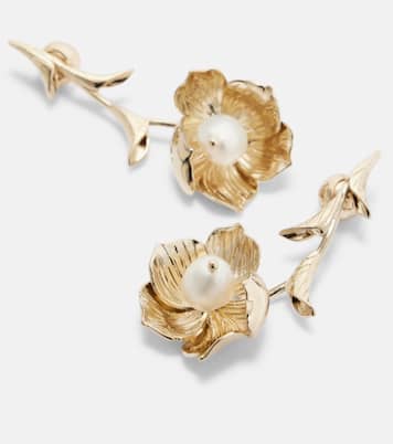Embellished drop earrings | Erdem
