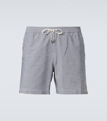 Striped swim trunks | Sunspel
