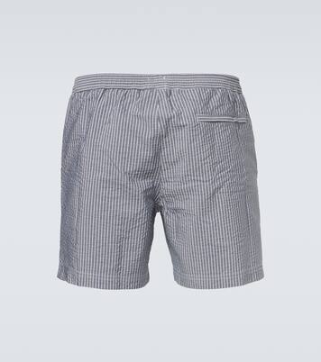 Striped swim trunks | Sunspel
