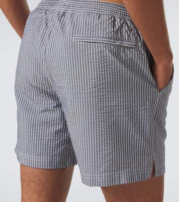Striped swim trunks | Sunspel
