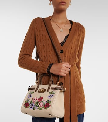 Antibes Medium canvas top-handle bag | Valentino Garavani