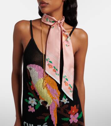 Printed silk scarf | Chloé