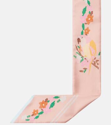 Printed silk scarf | Chloé