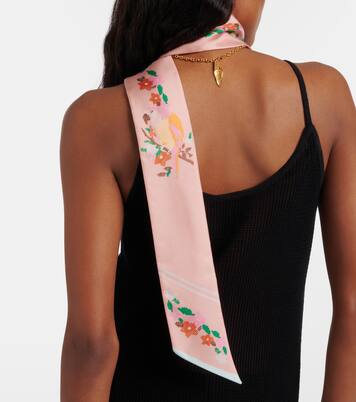 Printed silk scarf | Chloé