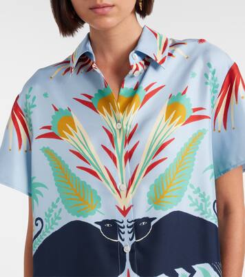 Printed silk pajamas | Etro