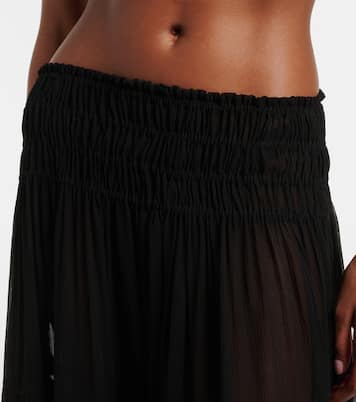 Gonna lunga Irresistible in chiffon di seta | Eres
