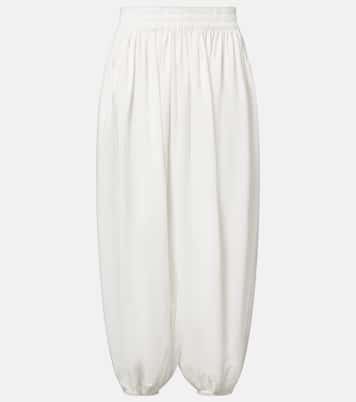 Pantalones globo fruncidos | Norma Kamali