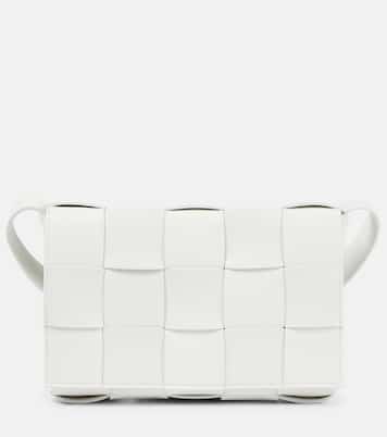 Cassette leather shoulder bag | Bottega Veneta