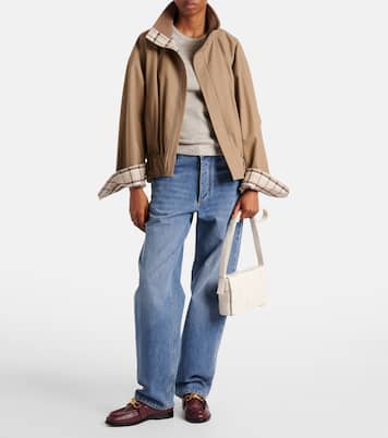 Cassette leather shoulder bag | Bottega Veneta