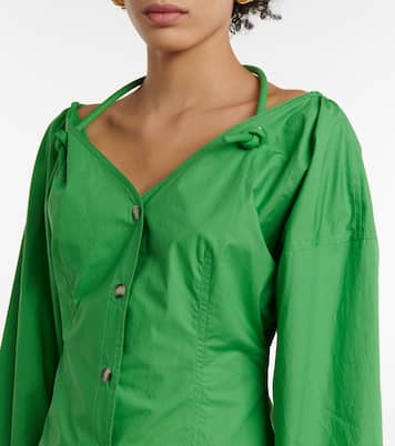 Bluse Tami aus Baumwollpopeline | Nanushka