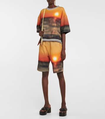 Shorts aus Baumwoll-Jersey | Dries Van Noten