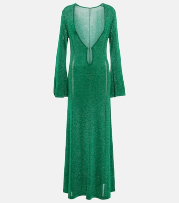 Robe longue métallisée | Dodo Bar Or