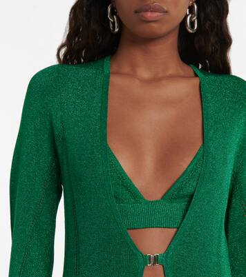 Robe longue métallisée | Dodo Bar Or