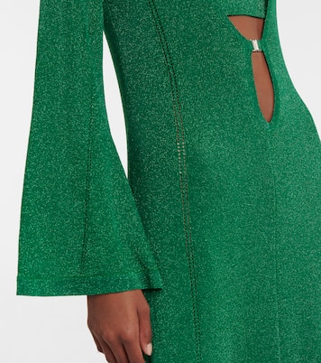 Robe longue métallisée | Dodo Bar Or