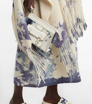 Poncho de cachemir tie-dye con capucha | Chloé