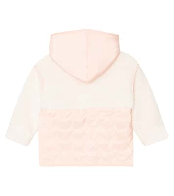 Hooded puffer jacket | Chloé Kids