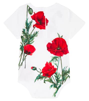 Baby set of 2 logo cotton bodysuits | Dolce&Gabbana Kids