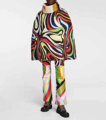 X Fusalp Poncho Marmo | Pucci