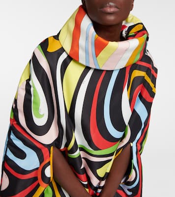 X Fusalp Poncho Marmo | Pucci