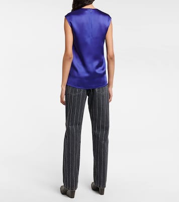 Top aus Satin | Stella McCartney