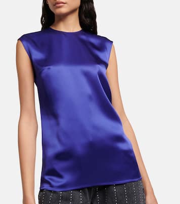 Top aus Satin | Stella McCartney