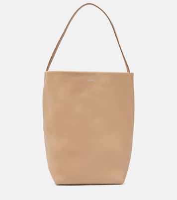 Park Large leather tote bag | The Row