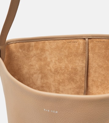 Park Large leather tote bag | The Row