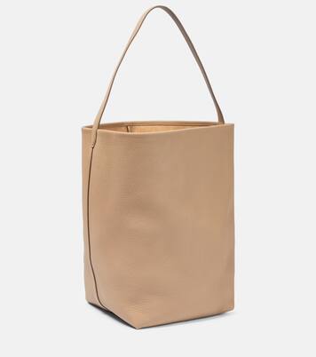 Park Large leather tote bag | The Row