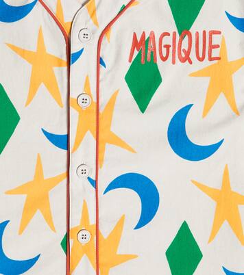 Magique cotton-blend bowling shirt | Jellymallow