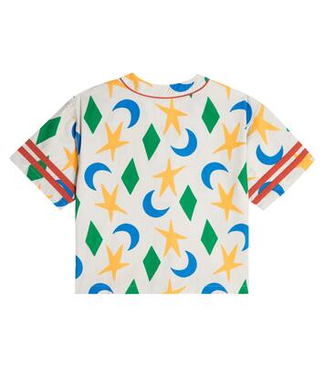 Magique cotton-blend bowling shirt | Jellymallow