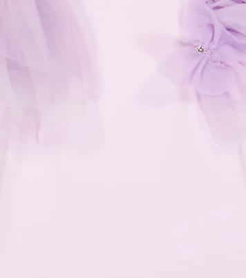 Tulle cotton T-shirt | Monnalisa