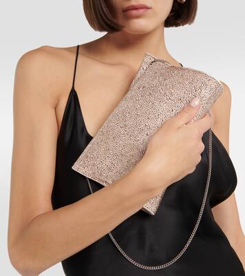 Loubitwist Small embellished clutch | Christian Louboutin