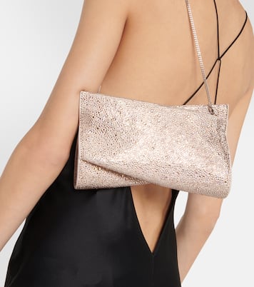 Loubitwist Small embellished clutch | Christian Louboutin