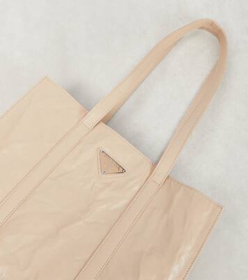 Small leather tote bag | Prada